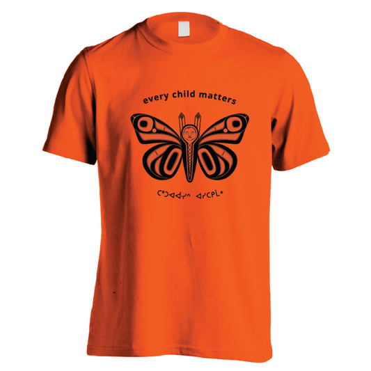 ᑕᐦᑐ ᐊᐋᓸᐢ ᐊᓯᑕᑭᒫᐤ / Every Child Matters Orange Shirt ENGLISH 2024