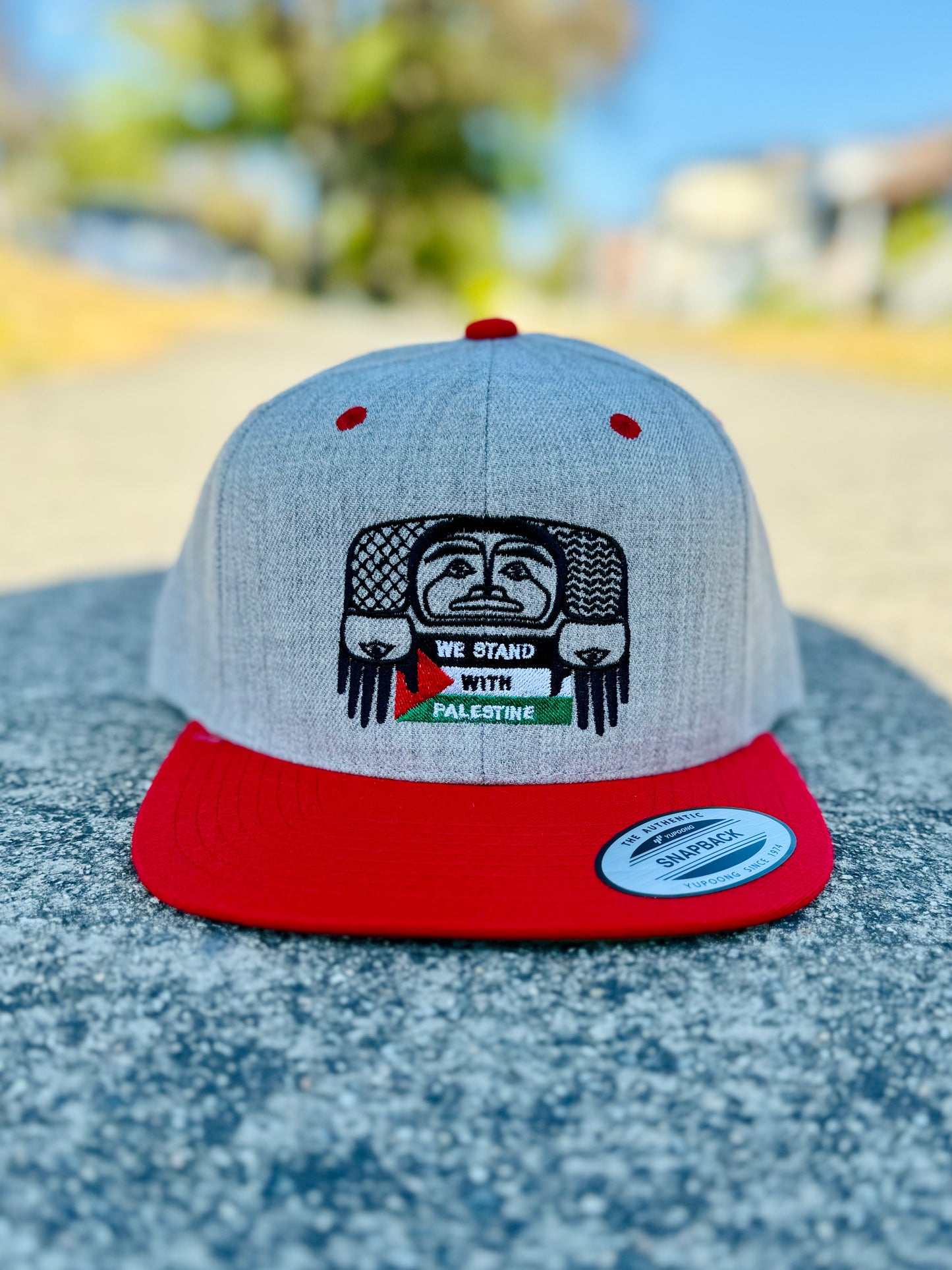 We Stand with Palestine Snapback Hat