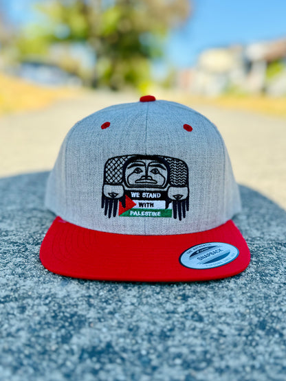 We Stand with Palestine Snapback Hat