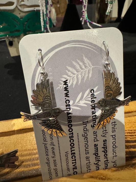 Sunbird earrings